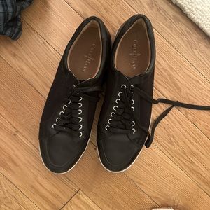 Cole Haan’s men’s 10.5 black sneakers - never worn